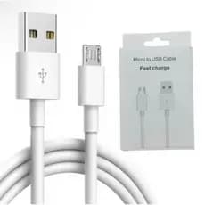 Cabo Micro USB Carregador Rápido 5V 2A Cabo de Dados | 1 metro