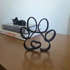 Escultura Pata Decorativo Minimalista 3D | Decoração Moderna