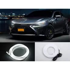 Led Drl Capo Total Frente do Carro Universal Tuning Esportivo 180cm