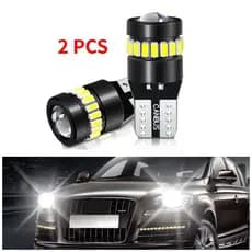 Par Led T10 W5W Projetor Canbus mais Forte Farol Carros