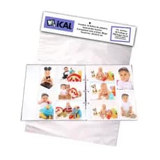 Refil Mega Album Ical R34 - 10 Folhas Para 100 Fotos 10x15
