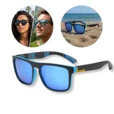 Óculos De Sol Polarizado Unissex Quadrado Clássico Proteção UV400 Estilo Fashion Masculino Feminino