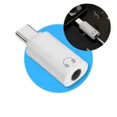 Adaptador Fone de Ouvido P2 Para USB C Compatível com iPhone, Samsung, Xiaomi áudio Alta Qualidade