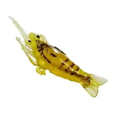 Kit 100 Iscas Artificiais Camarão 4cm Robalo Tucunaré!