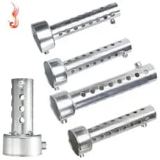 Silenciador De Escape De Lata De Motocicleta Silver Inserção DB Killer