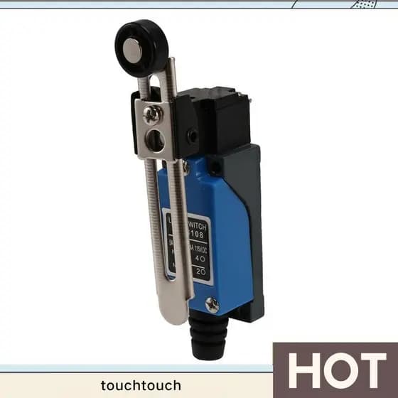 ME-8108 Interruptor De Limite De Braço De Alavanca De Rolo Ajustável Rotativo Momentâneo touchtouch1 . br
