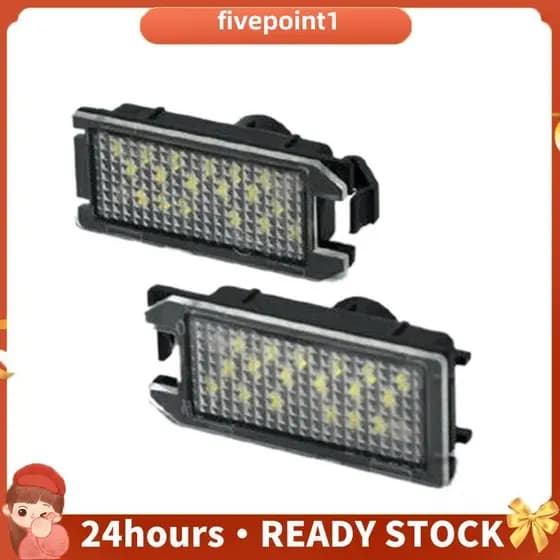 2X Placa De Carro Led Para Fiat 500 500C