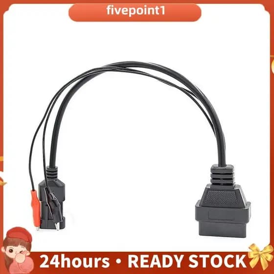 Para Alfa Lancia Fiat 3 Pinos 16 OBDII OBD2 Conector Adaptador Cabo Do Carro Obd 3Pin De Diagnóstico
