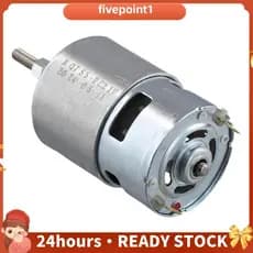 Motor 755 DC Para Aparador De Ervas Daninhas 21V Cortador De Grama Com Eixo Longo Corte E Eficiente