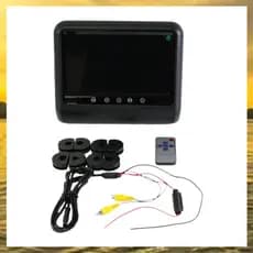 (Vzo) Reprodutor Multimídia Para Encosto De Carro , Display De Travesseiro Cabeça , Monitor De Tela Lcd 9 Tamanhos