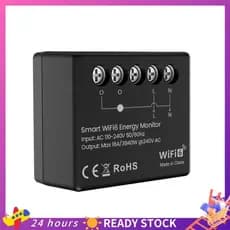 Tuya WiFi 6 16A Medidor De Energia Inteligente Interruptor Liga/Desliga Monitoramento Em Tempo Real Aviso Sobre A Bateri