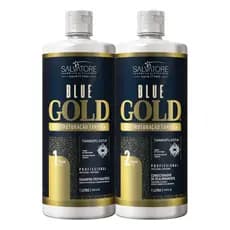 Escova Progressiva Blue Gold Salvatore 2x1000ml
