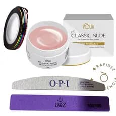 Gel Volia Unhas De Gel Classic Nude 24 Gr