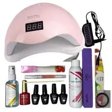 Mini Kit Blindagem Cuccio + Cabine Led/uv 48w + Pincel Unhas