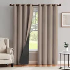 Cortina Blackout 2,80 X 2,30 Corta Luz Blecaute PVC Sala/Quarto para varão - Fabritex Enxovais