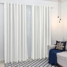 Cortina Tecido Sala/Quarto 300x250 Oxford Grosso para Varão Porta e Janela - FABRITEX ENXOVAIS