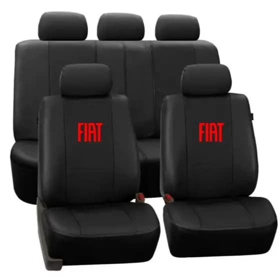 Capa De Banco Automotivo Carro Couro Fiat Argo Nova Strada Cabine Dupla Palio Punto Siena Grand Siena