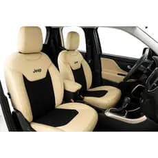 Capa De Bancos Automotivos Jeep Renegade Jeep Compass Duas Cores Couro Sintético