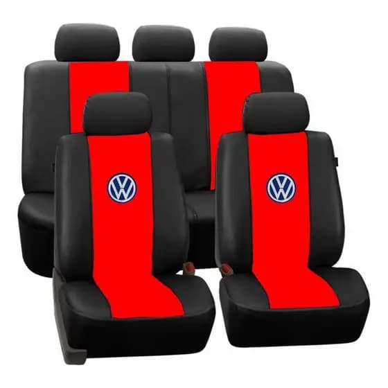 Capa De Banco Automotivo Carro Couro Courvin Volkswagem Amarok Bora Crosfox Fox Gol Golf Jetta Parati Polo Virtus Voyage