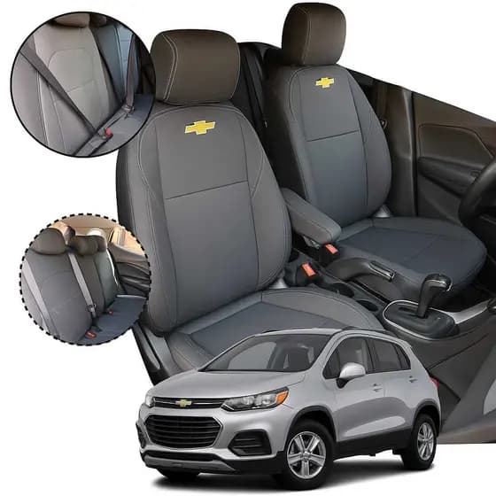 Capa Para Bancos Automotivos Couro Chevrolet Tracker Turbo LT LTZ 2021 a 2024