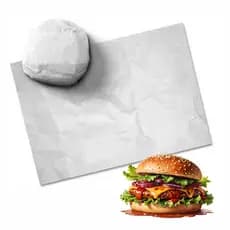 Papel Acoplado Barreira Liso 30X38 Lanche Salgado Bolo