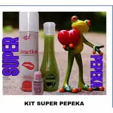 Kit Super Pepeka -desodorante íntimo Atraction + sabonete íntimo + perfume feromônio