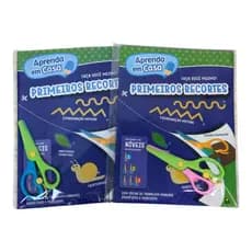 Livro Primeiros Recortes + Tesoura Inclusa | Coordenação Motora Educativo