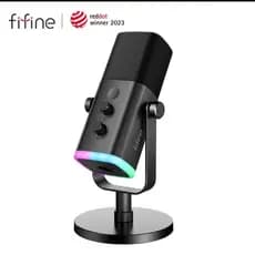 Microfone Fifine Xlr Am8 Dinâmico Cardioide