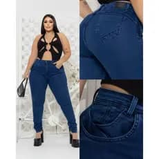 Calça jeans feminina  plus size REF. 040