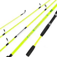 Vara De Pesca Kara Carretilha 1,65m 10-20lbs Fibra Maciça Diversas cores