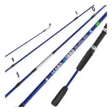 Vara De Pesca Kara Carretilha 1,50m 8-16lb Fibra Maciça Cores diversas