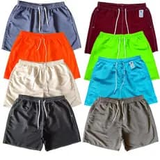 SHORTS PLUS SIZE TACTEL LISO ROUPAS NEON MODA PRAIA MASCULINO short plus size masculino mauricinho verão verão  extra