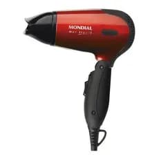 Secador De Cabelos Viagem Mondial Mini Dobrável Sc-10 Bivolt