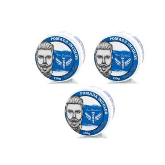 KIT 3 CERA MODELADORAS TWO BROTHERS 150G (INCOLOR, MATTE OU CARAMELO)