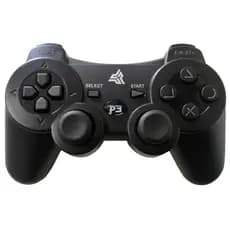 Controle PS3 e PC Playstation 3 Sem Fio Bluetooth Giroscópio Com Cabo Recarga Joystick Knup KP-GM006