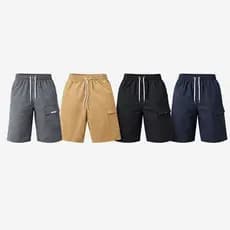 Bermuda De Brim Elástico Adulto Masculino COM BOLSO