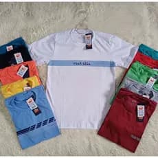 Kit Com 3 Camisas 100% Algodao Juvenil