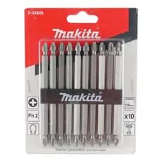 Kit Bits Com 10 Unidades Ph2 110mm D-34849 Makita