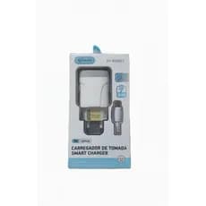 Carregador de tomada Smart Charger, Carregador iPhone, Ultra Rápido, Entrega Rápida, Anatel, 2 portas USB.