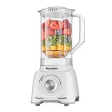 Liquidificador Mondial 2,2L 2 velocidades 550W Pratic Power - L-97-W Branco 127V 220V
