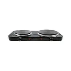 Fogão Elétrico Agratto de Mesa 2 Pratos Preto Queimadores Indução Cooktop 2500W 127V 220V