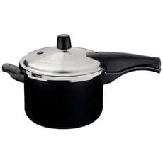 Panela De Pressão Tramontina 4,5L Vancouver Effect Alumínio Revestimento Antiaderente Preto 20cm