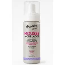 Espuma Mousse Modelador Monster barber Hair Para Tranças Cachos e Penteados 150ml