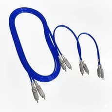 Cabo Rca 2x6 Blindado | Premium Profissional Alta Pressão 100% cobre alta condutividade flexivel