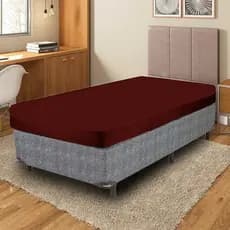 Capa De Cama Solteiro Box 30 Cm Alt  - Jgm Confecções