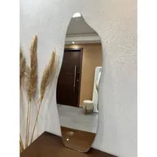 Espelho Orgânico 115cm x 40cm Pinterest Polido lançamento Quarto Sala Banheiro Salão