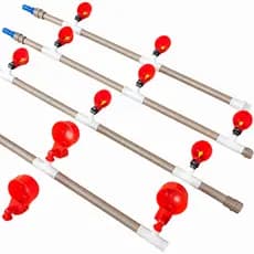 Bebedouro Pet Automático Copinho Niple Pronto Para Uso Para Aves Galinha Codorna Pintinho e Outros
