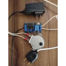 Kit Temporizador Já Configurado Com Motor Para Rolagem