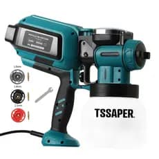 Pulverizador de Pintura Elétrico Compressor de Tinta 550w com 3 bicos Tssaper