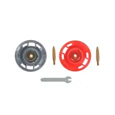 Kit 2 Bicos com Agulha para Pulverizador de pintura 550w 1,0 e 2,5 mm Tssaper